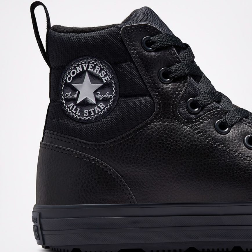 Dámské Zimní Boty Converse Chuck Taylor All Star Berkshire Vysoké Černé Šedé | CZ UOSW67